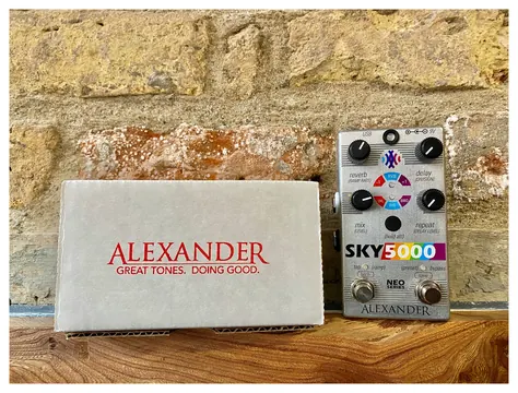 Alexander Pedals Sky 5000 Delay Reverb