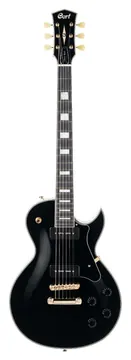 Electric Guitar Cort CR270 LP Classic Rock, Gloss Black With P90