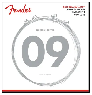Fender Corde Chitarra Elettrica Fender 3150 Original Bullets 9-46