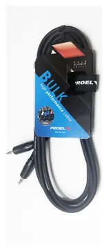 Proel BULK510LU3 Cavo audio Jack Stereo 3.5mm a Jack Stereo 3.5mm, 3mt