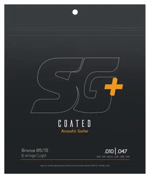 Izzo Encordoamento para Violão SG + Strings Coated .010 Phosphor Bronze (6690C)