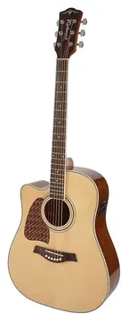 Richwood RD-17LCE Chitarra Acustica Dreadnought Mancina Elettrificata