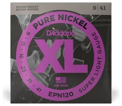 D'Addario EPN120 009-041 Pure Nickel Super LI