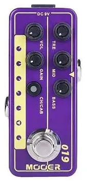 Mooer Micro Preamp 19 UK Gold Plx