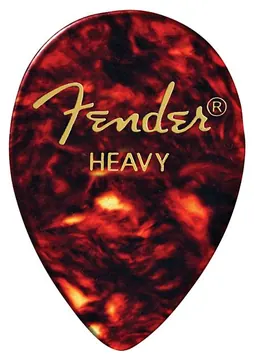 Fender Plektrum 358 shell, heavy, 12 Stück