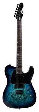 LTD TE200DX-BLB Guitare Electrique "telecaster" Blue Burst