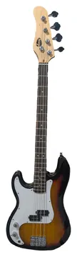 Dam PBM4SB Basso Elettrico Mancino 4 corde Sunburst