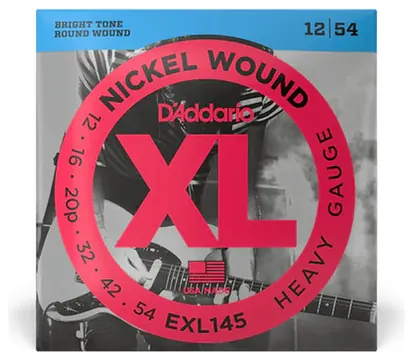D'Addario EXL145 Nickel Wound 0012-054
