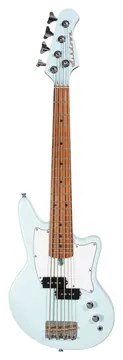 Ashdown CAPRI23-IB The Capri 23 Ice Blue Roasted Extra Short Scale E-Bass inkl. Gigbag