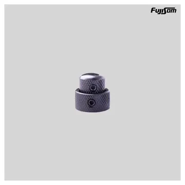 Dolphin Knob Dolphin Para Baixo Metal Push Pull Preto I Fujisom