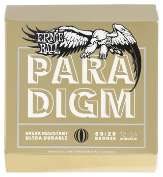 Ernie Ball 2086 Paradigm 80/20 Bronze Medium Light | 012-054