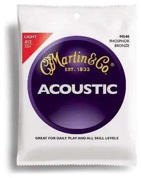 Martin & Co Set Corde Martin M540 Phosphor Bronze Light