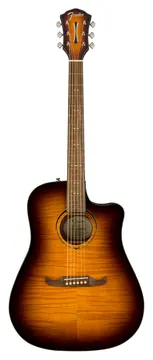 Fender Fa-325Ce Dreadnought Mocha Burst Chitarra Acustica Elettrificata