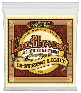 Ernie Ball Earthwood 12-String Light 80/20 Bronze 2010 .009-046