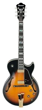 Ibanez GB10SE-BS "georges Benson" Guitare Hollow Body Brown Sunburst
