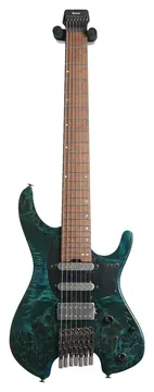 Ibanez Q547PB-COL Quest Series 7-String Electric Guitar, Cosmic Blue Low Gloss