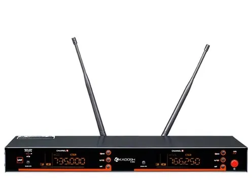 Kadosh Microfone Sem Fio Kadosh K882M UHF Mão Duplo