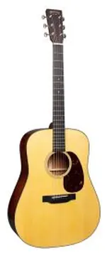 Martin D-18 natural con custodia