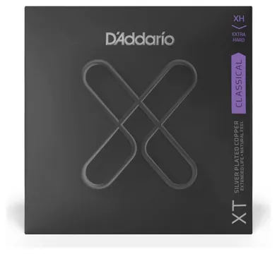 D'Addario XTC44 - XT Classical Silver Plated Copper, Extra Hard Tension