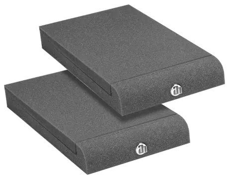 Adam Hall PAD ECO 1 COPPIA SUPPORTI ISOLANTI STUDIO MONITOR 3 INCLINAZIONI 170 x 300 mm COLORE NERO
