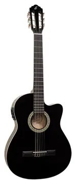Giannini Flat Cutaway NF-14 CEQ BK - Giannini
