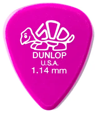 Dunlop Delrin 500 72er Pack 1,14 mm