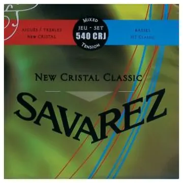 Savarez New Cristal Classical Guitar String Set 540CRJ Hybrid tension