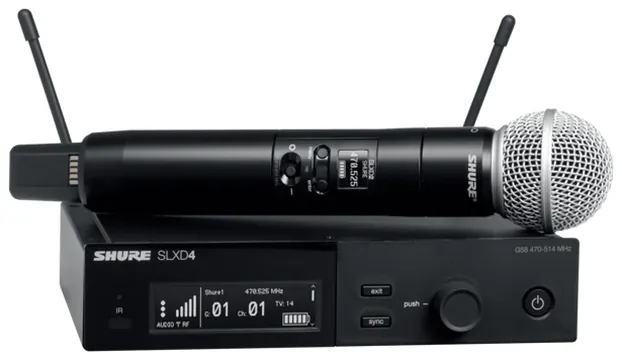 Shure Microfone Sem Fio Shure SLXD24/SM58 G58