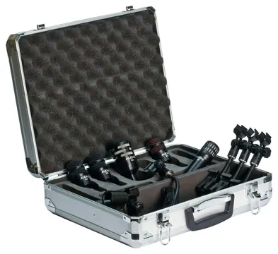 Audix 5 Piece Mic Pack - 1 x i5, 2 x D2, 1 x D4, 1 x D6, 4 x