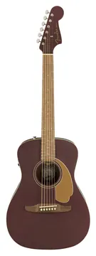 Fender Malibu Player Burgundy WN Chitarra Acustica