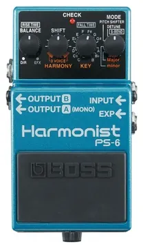 Boss PS6 Harmonist gitaareffect pedaal