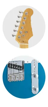 Freedom ETL-100 Mbl Chitarra Elettrica 22 Tasti Simil Fender Telecaster