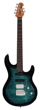 Music Man Sterling Standard Luke HSS LK100 Yucatan Blue
