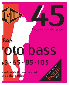 Rotosound RS99LDG Nickel Roundwound 45-105