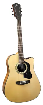 Guild D-340CE Dreadnought Aço Tampo Sólido Natural