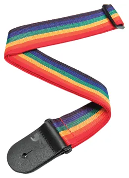 D'Addario Gitarrengurt rainbow