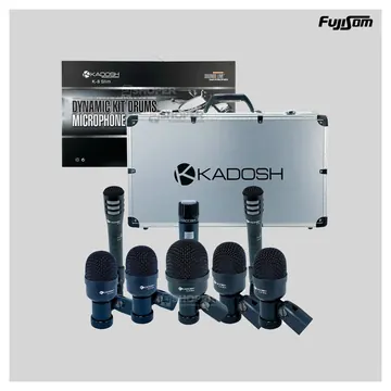 Kadosh Microfone Kadosh P/ Bateria 8 Peças K-8 Slim