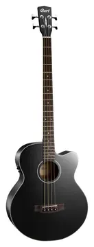 Cort AB850F BK W/BAG basso acustico elettrificato