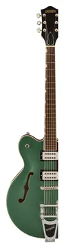 Gretsch G2622T Streamliner Center Block Double-Cut Electric Guitar with Bigsby in Steel Olive