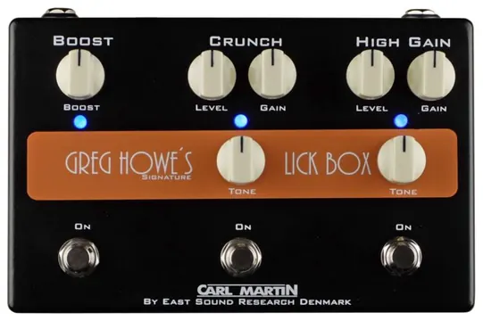Carl Martin Lick Box Overdrive Per Chitarra Greg Howe Signature
