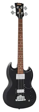 Vintage VS4 Reissued Bass Guitar - Black
