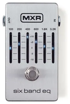 Mxr® SIX BAND EQ Pedal