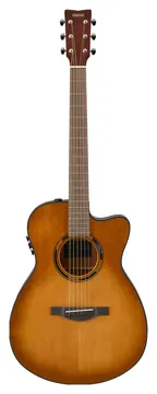 Yamaha TAS1C TransAcoustic Guitar; Sand Burst