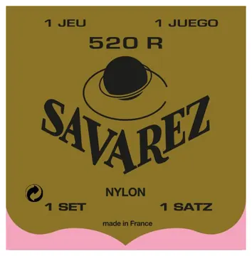 Jogo Cordas Guitarra Clássica Savarez 520R