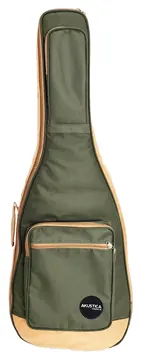Art Show Bag Art Show Para Violão Folk Exclusive Verde C/ Bege Estofada 213502