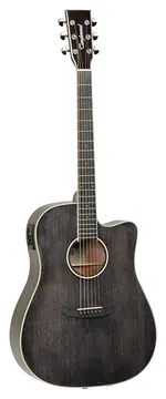 Tanglewood TW5 E BS - Black Shadow Gloss