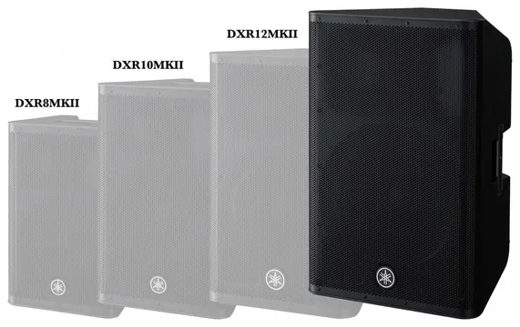 Yamaha Caixa Acústica Yamaha DXR15 MKII Bi-Amplificada 15" de 2 Vias Preta