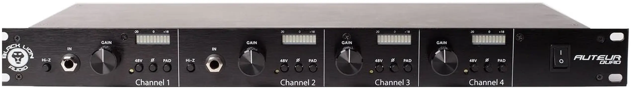 Black Lion Audio Auteur Quad four-channel preamp