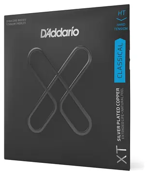 Classical Guitar Strings D'Addario Dynacore Titanium, Hard Tension XTC46TT