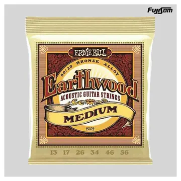 Ernie Ball Encordoamento Ernie Ball Para Violão Aço 013 Earthwood 2002| Fujisom